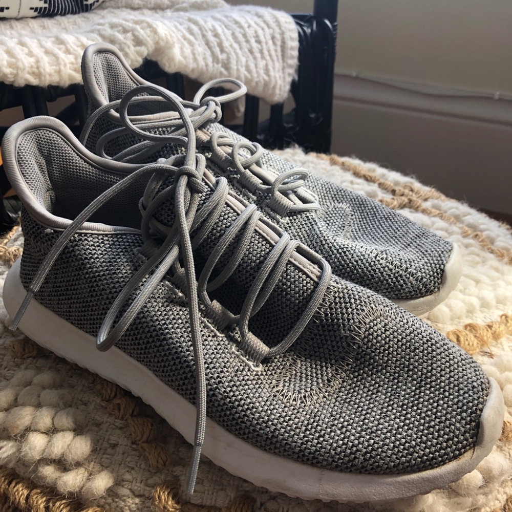 Adidas Tubular Granite & White Shoes